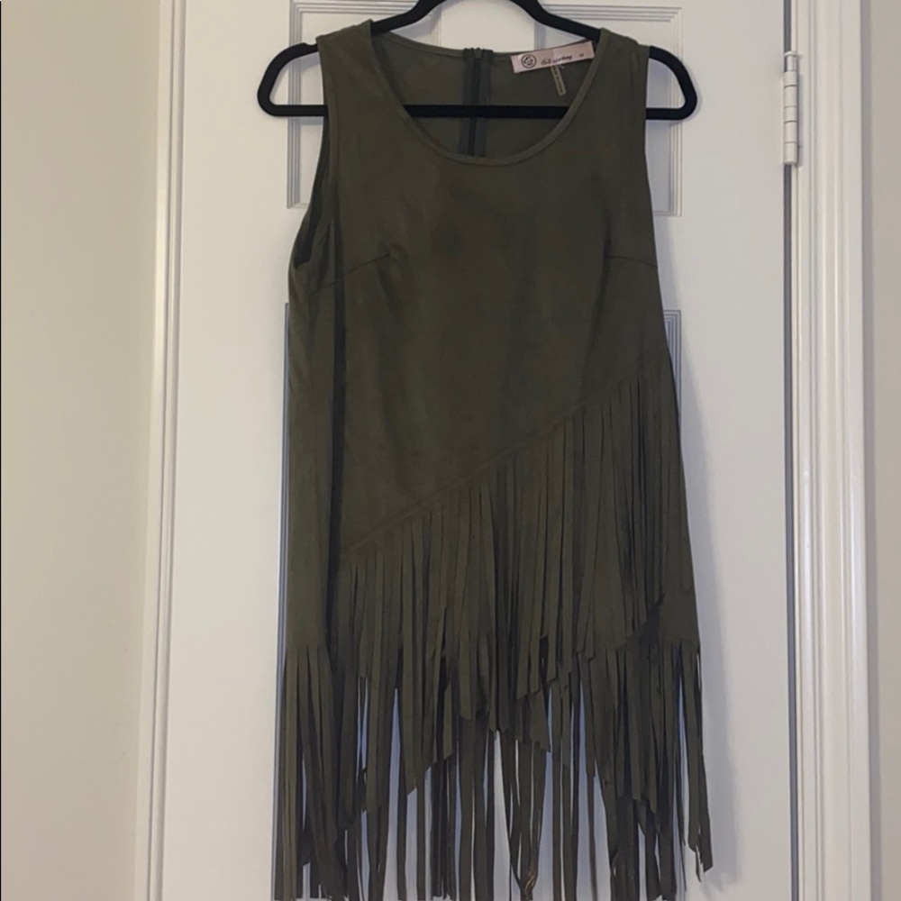 Fringe blouse